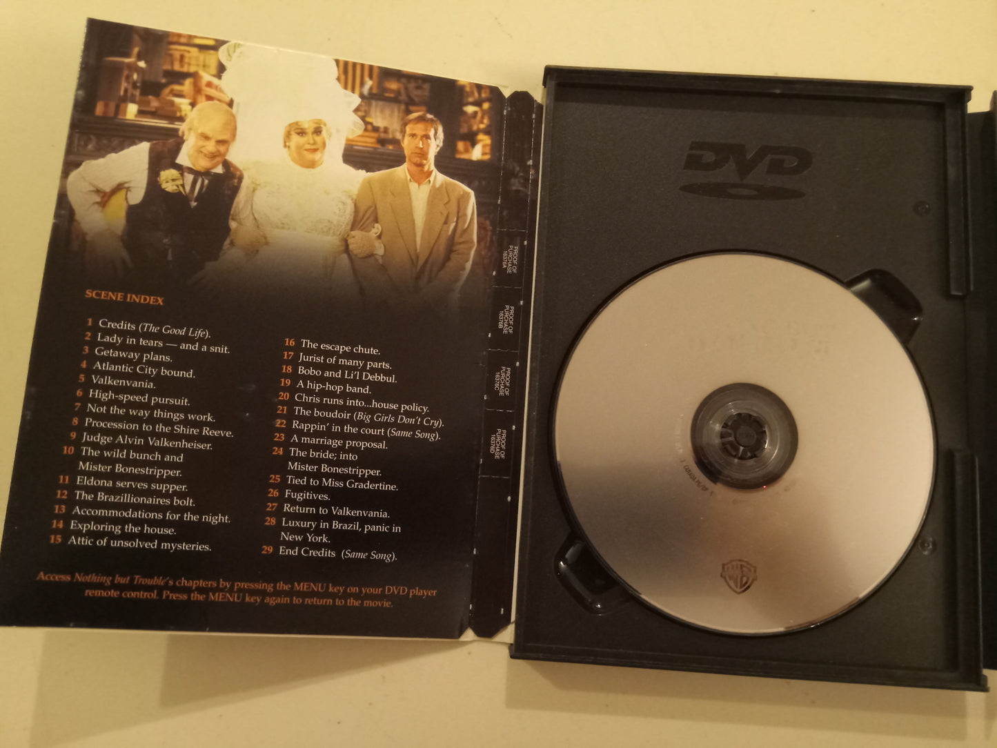 Nothing But Trouble, DVD Movie, Widescreen, Rated PG-13, USED