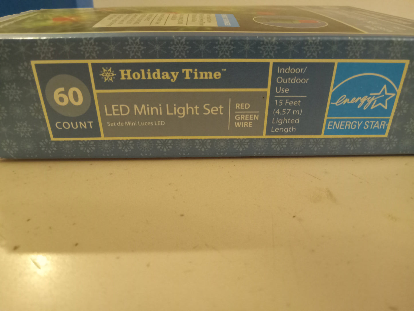 Christmas Lights, 50/100/300 LED Mini Lights, Multi-Color/Blue/Red/Cool & Warm White, Green Wire, Holiday Time, NEW