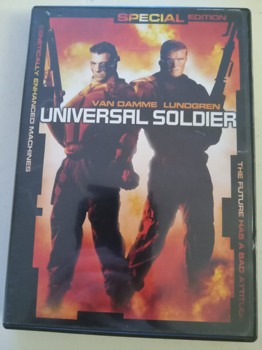 Universal Soldier, DVD Movie, Widescreen, Rated R, USED