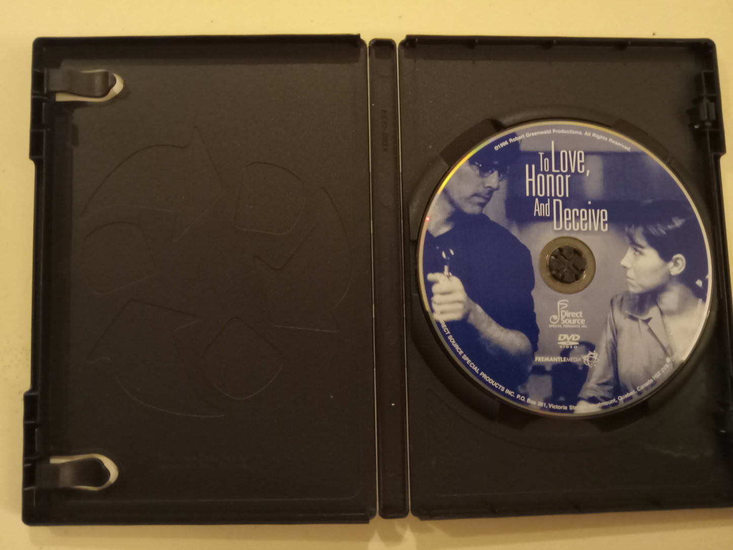 To Love Honor And Deceive, DVD Movie, Vanessa Marcil Widescreen, Not Rated, USED