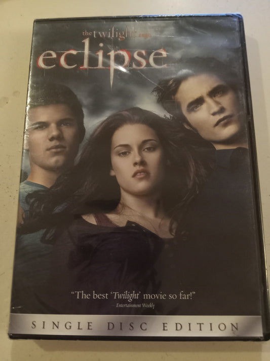 The Twilight Saga Eclipse, DVD Movie, 2 Disc Special/Collector's Ed. Kristen Stewart Widescreen, Rated PG-13, NEW/USED