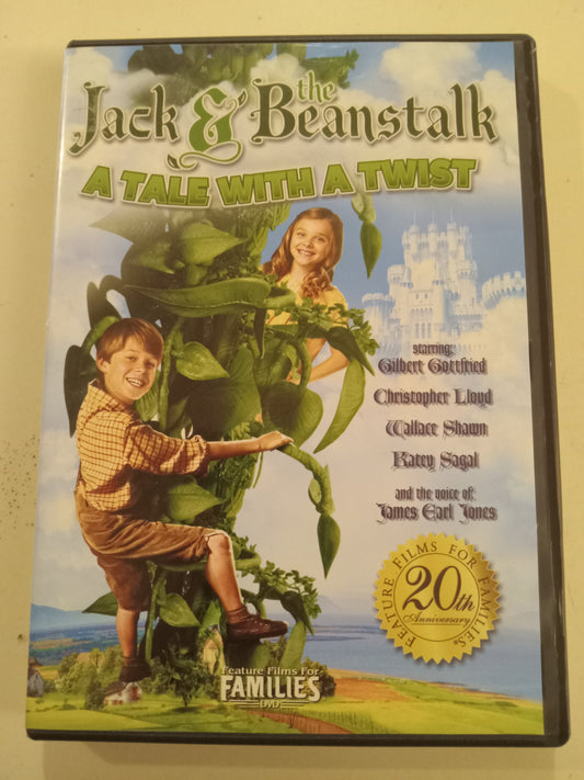 Jack And The Beanstalk A Tale With A Twist, DVD Movie, Christopher Lloyd Widescreen, Not-Rated, USED