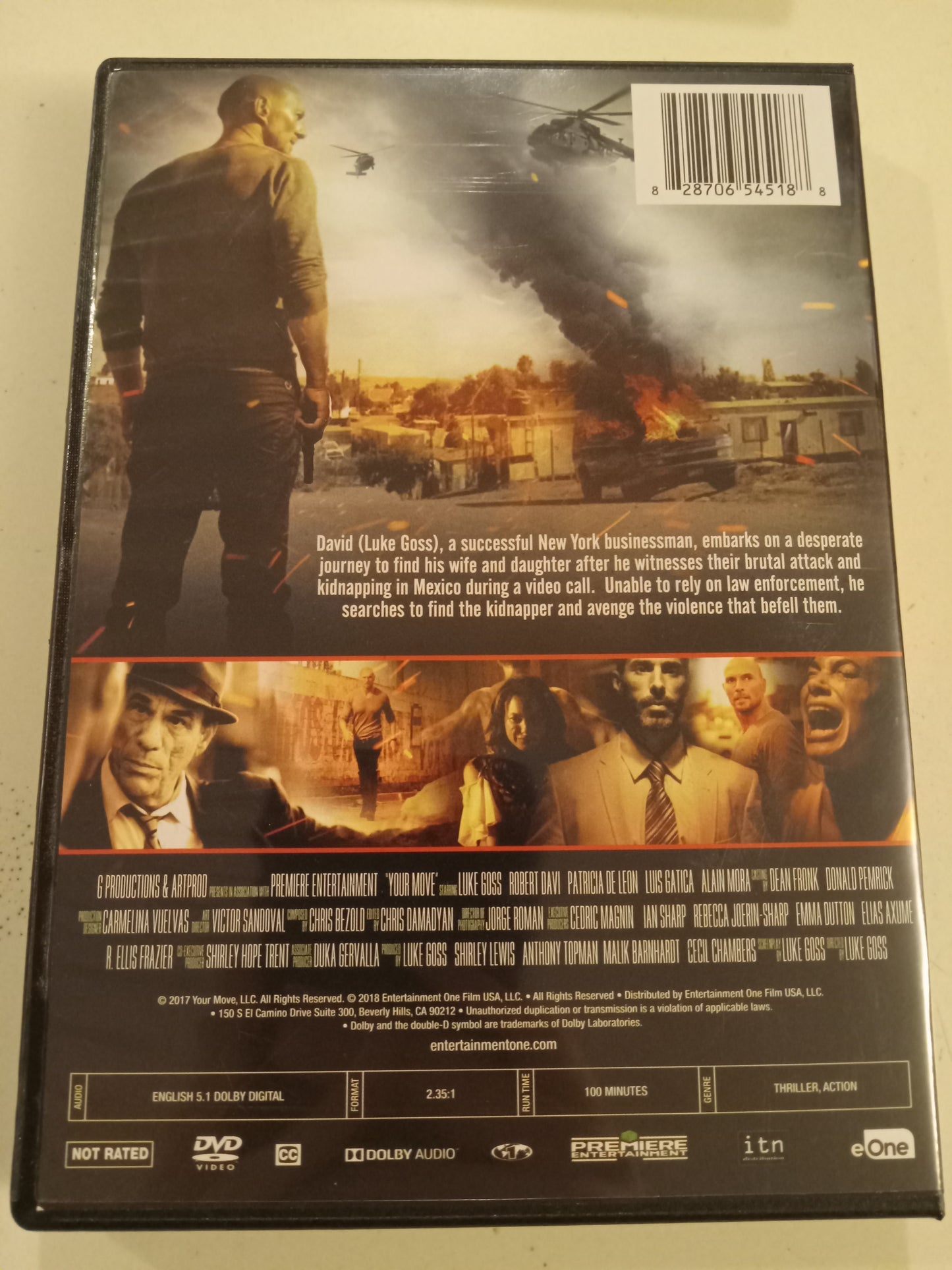 Your Move, DVD Movie, Widescreen, Not Rated, USED