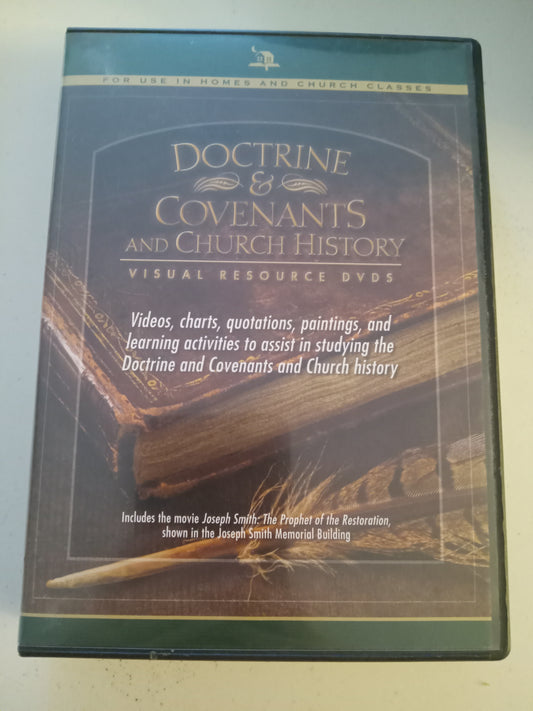 Doctrine And Covenants Church History, Visual Resource, LDS Church, Mormons, DVD Movie, Widescreen, Not Rated, NEW/USED