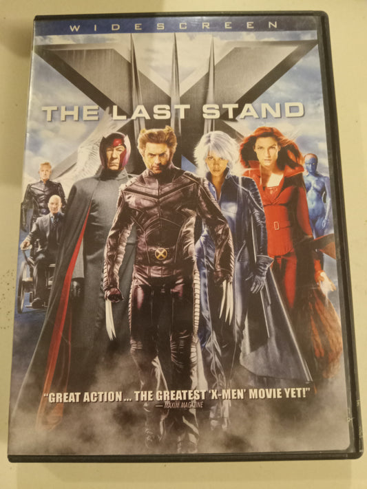 X-Men The Last Stand (X3), DVD Movie, Widescreen, Rated PG-13, USED