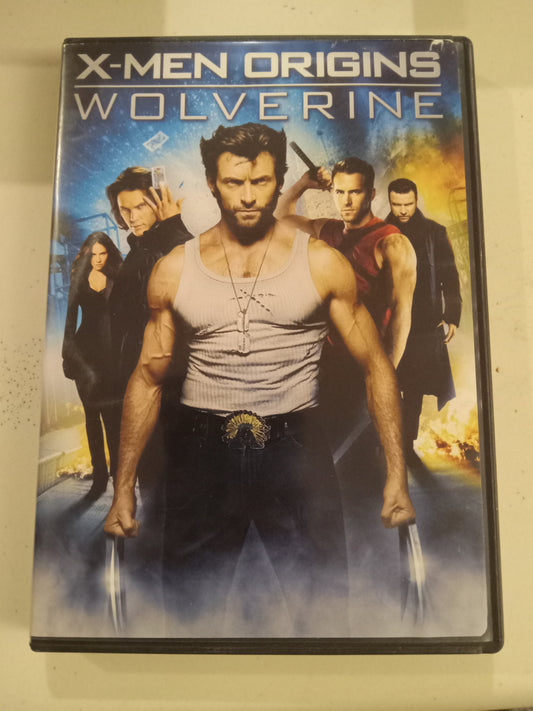 X-Men Origins Wolverine, DVD Movie, Hugh Jackman Widescreen, Rated PG-13, USED