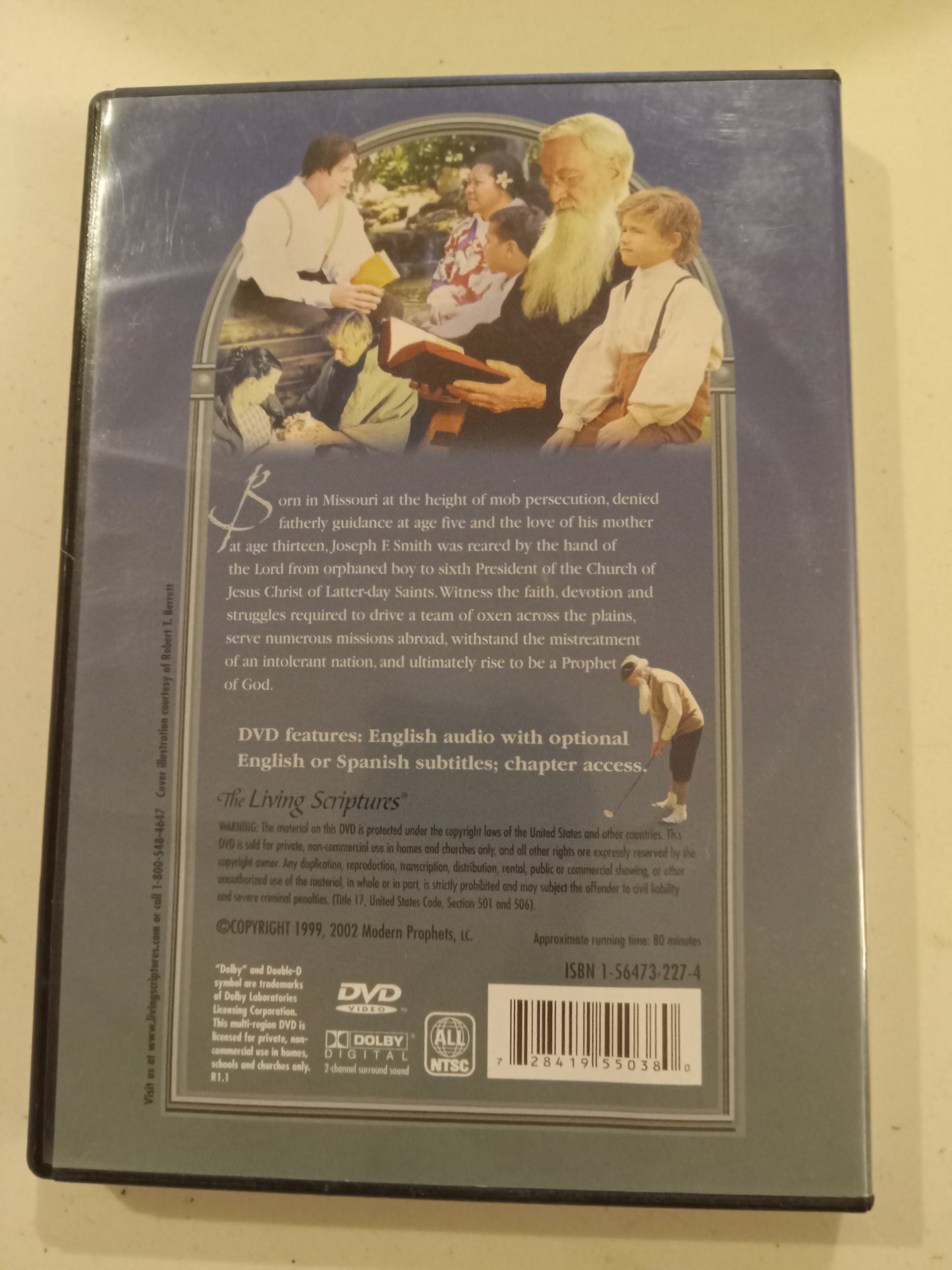 The Modern Prophets, Joseph F. Smith DVD Movie, Fullscreen, LDS Church Mormons, Not Rated, NEW/USED