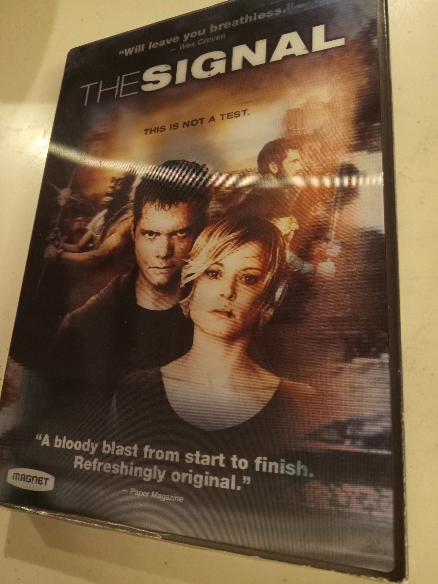 The Signal, Transmission Spreading, DVD Movie, AJ Bowen Widescreen, +Lenticular Slip Cover, Rated R, NEW