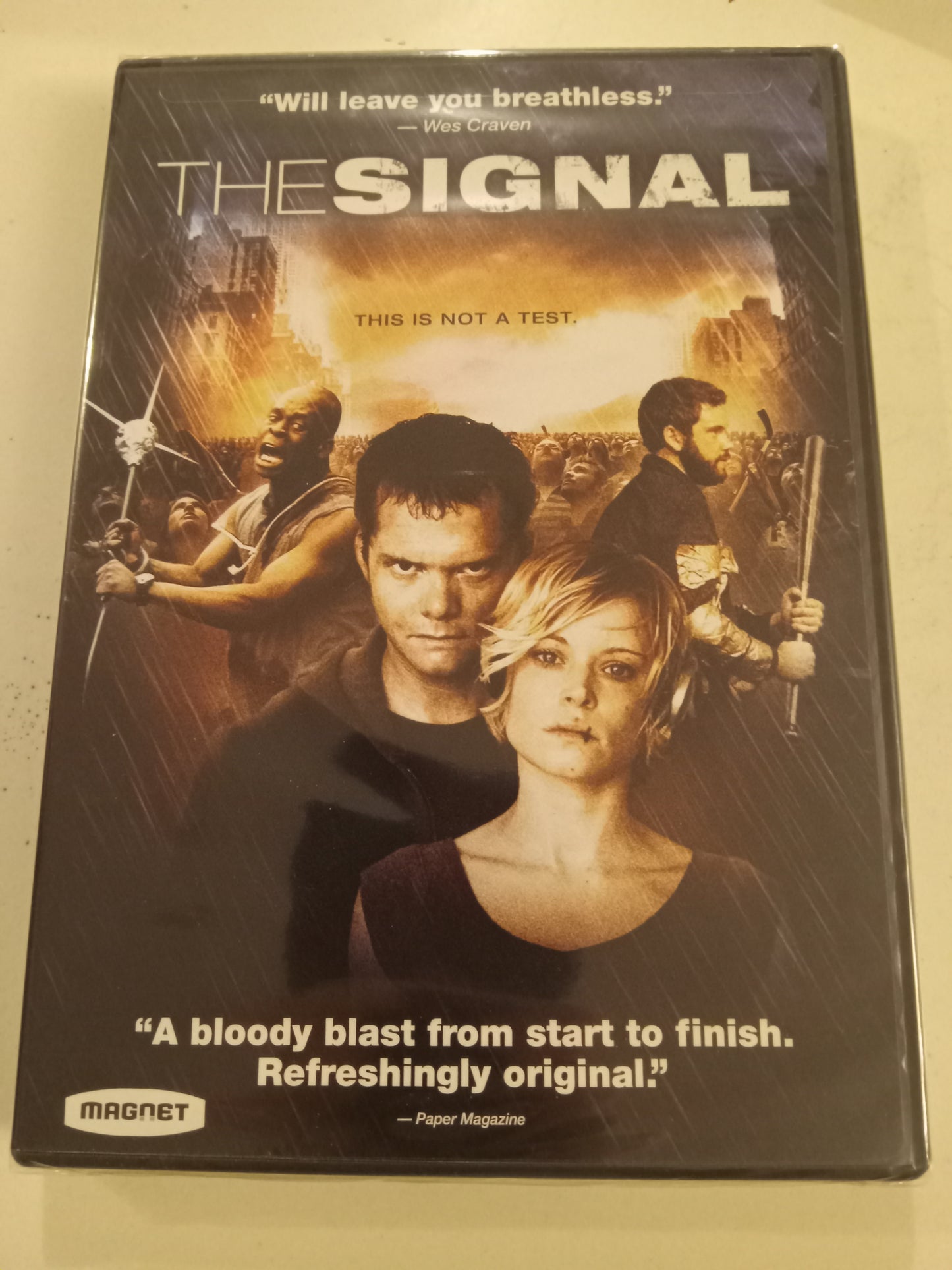 The Signal, Transmission Spreading, DVD Movie, AJ Bowen Widescreen, +Lenticular Slip Cover, Rated R, NEW