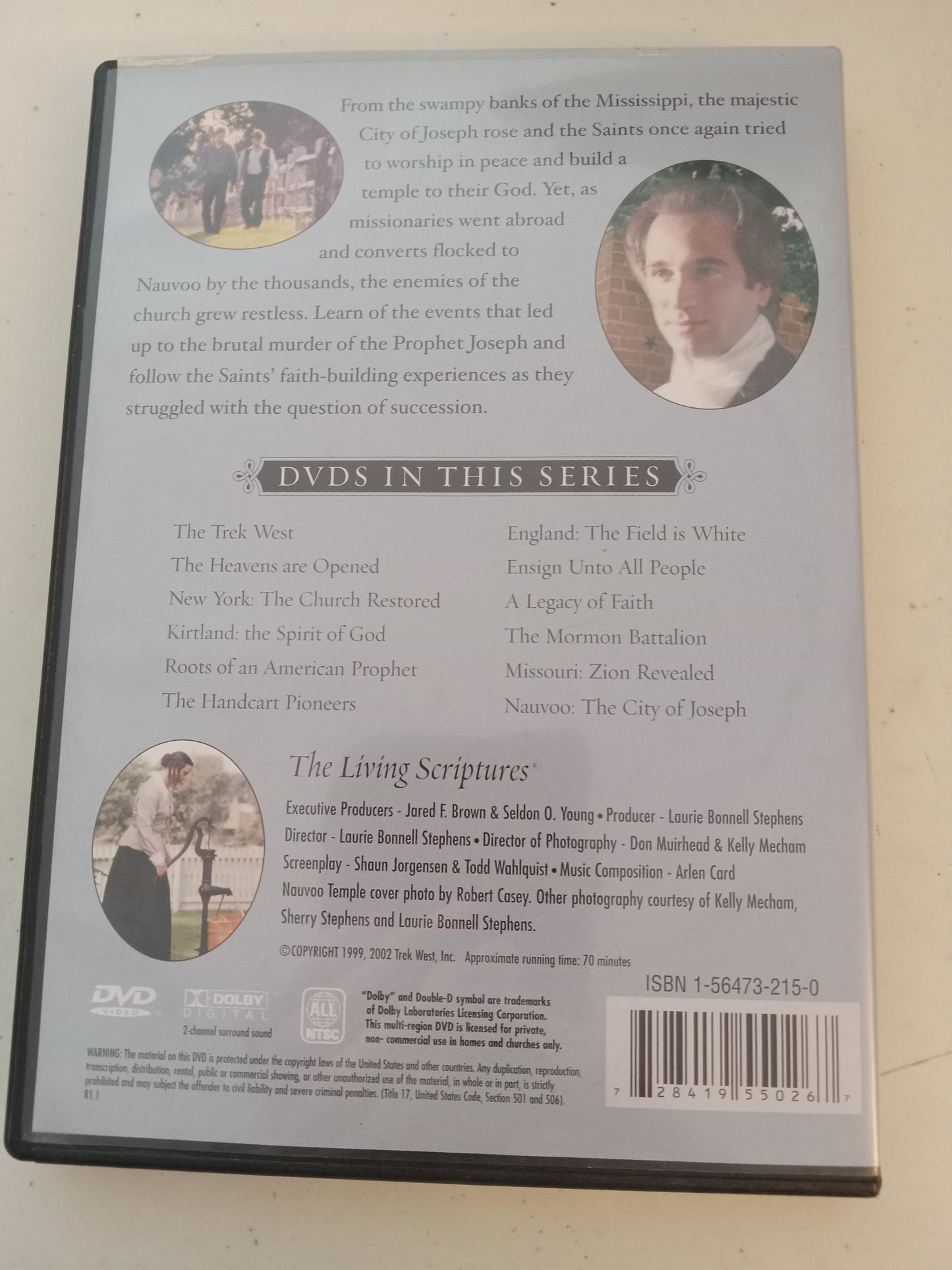 Docudrama Of The Restoration, Various Titles, DVD Movie, LDS Church, Mormons, Fullscreen, Not Rated, USED