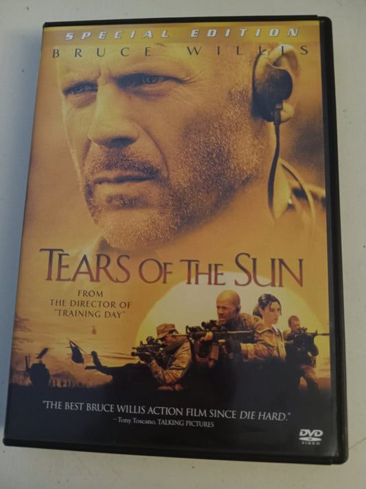 Tears Of The Sun, Special Edition, DVD Movie, Bruce Willis Widescreen, Rated R, USED