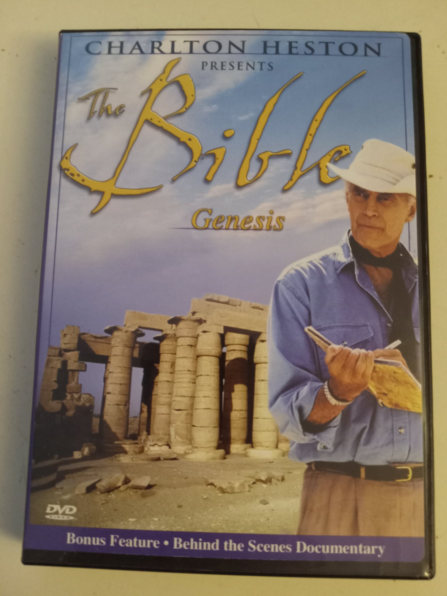 Charlton Heston Presents The Bible, Genesis, Story of Moses, Jesus Of Nazareth, DVD Movies, Fullscreen, Not Rated, USED