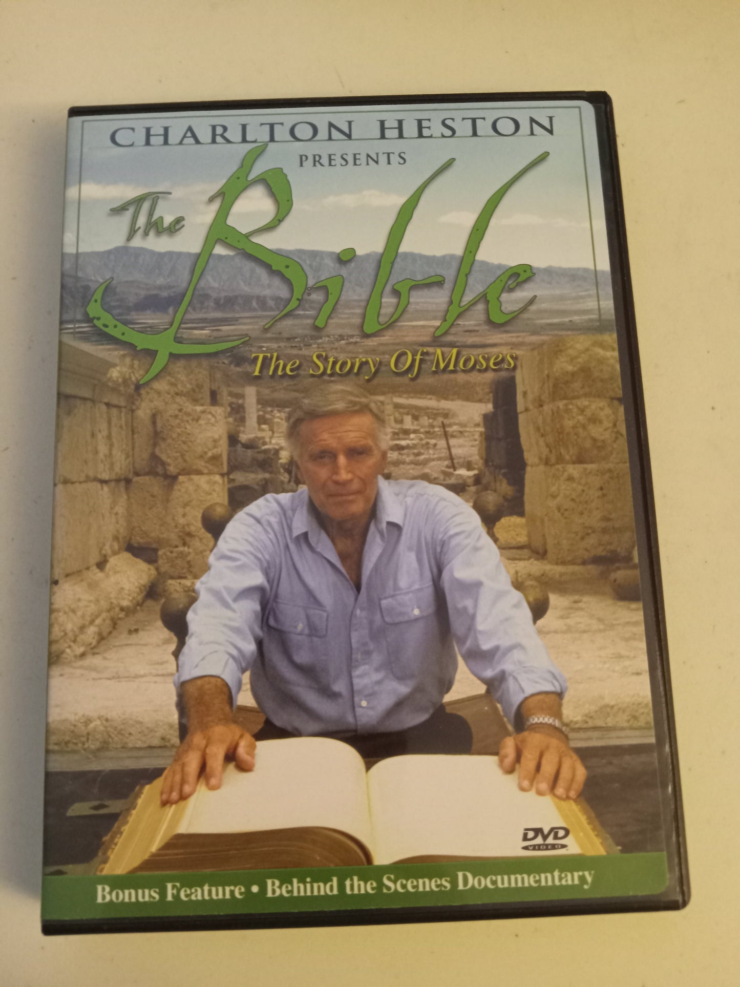 Charlton Heston Presents The Bible, Genesis, Story of Moses, Jesus Of Nazareth, DVD Movies, Fullscreen, Not Rated, USED
