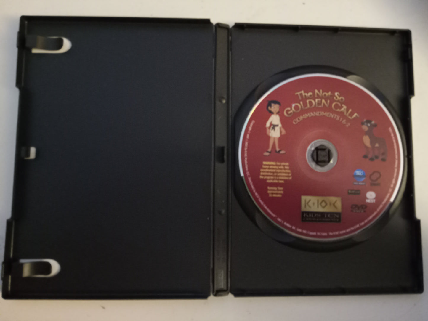Kids Animated Ten Commandments Series, Nest Family Entertainment, DVD Movie, Widescreen, Not Rated, USED