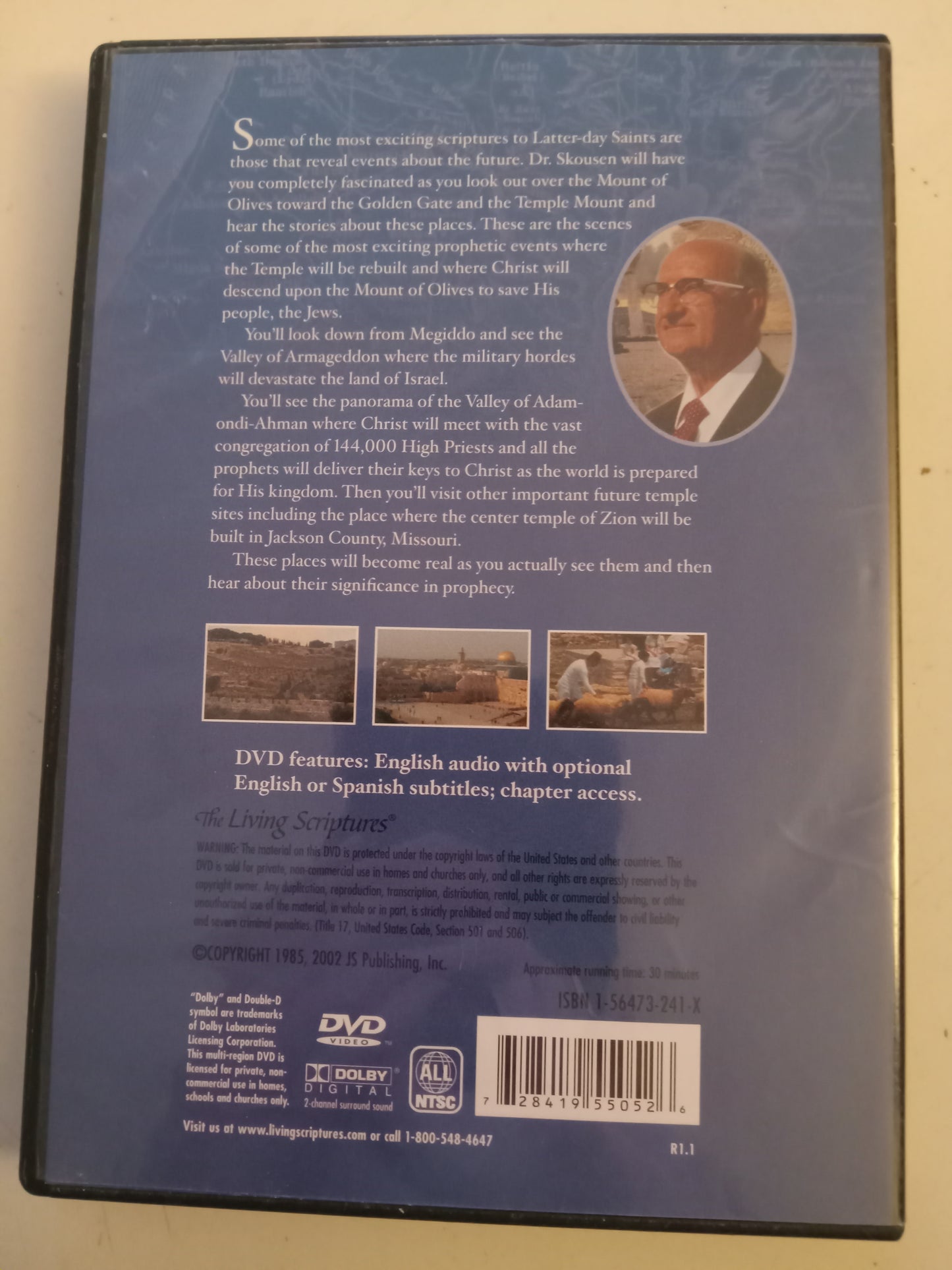 Visit Israel With Cleon Skousen Series, Various Titles, DVD Movies, Widescreen, LDS Church, Mormons, Not Rated, NEW/USED