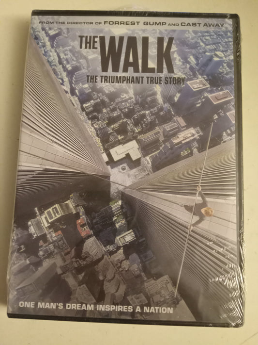 The Walk, Triumphant True Story, DVD Movie, Widescreen, Rated PG, NEW