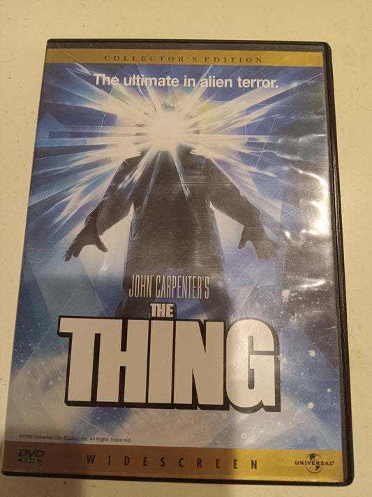 The Thing, John Carpenter's Collector's Edition, DVD Movie, Widescreen, Rated R, USED
