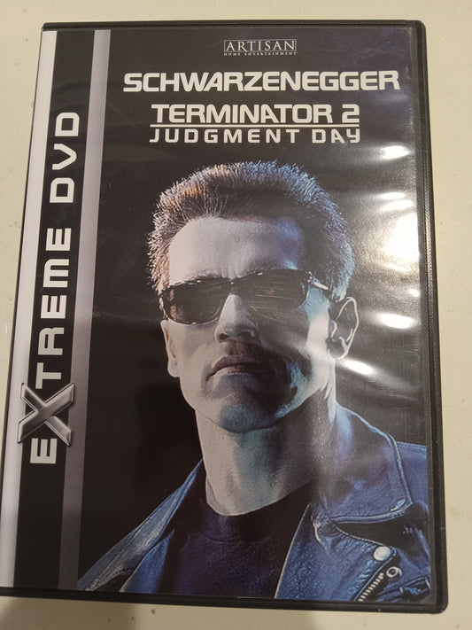 Terminator 2 Judgment Day, 2 Discs, DVD Movie, Widescreen, Rated R, USED