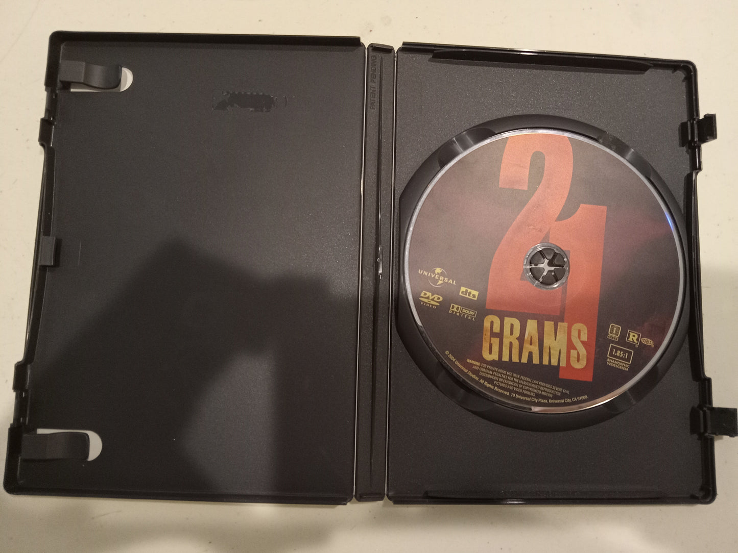 21 Grams, DVD Movie, Sean Penn, Widescreen, Rated R, USED
