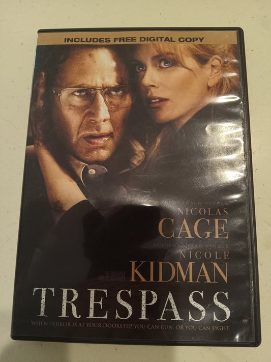 Trespass, DVD Movie, Nicholas Cage Widescreen, Rated R, USED