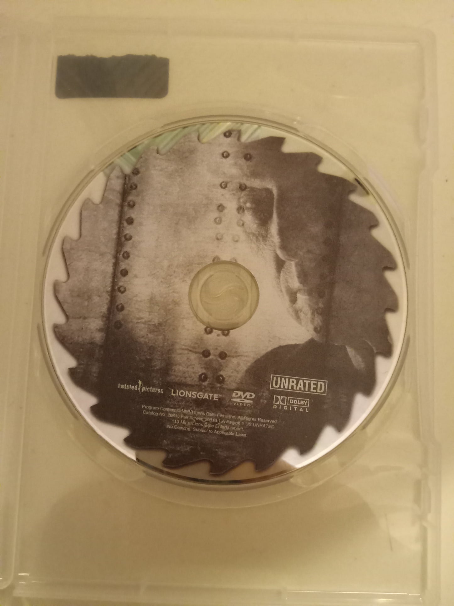 Saw III (3), DVD Movie, Widescreen/Fullscreen, Not Rated, USED