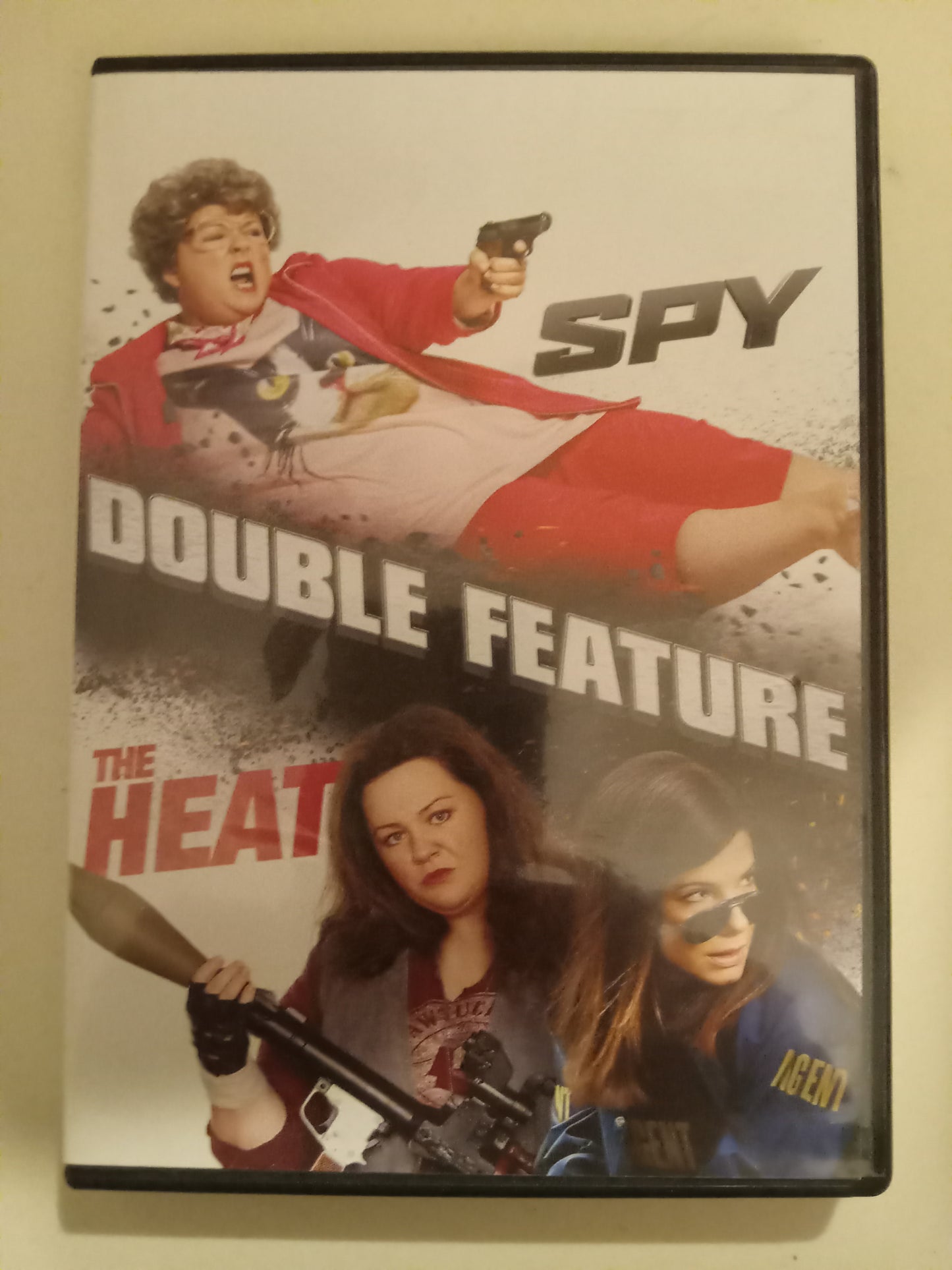 Spy, & The Heat, Double Feature, DVD Movies, Fullscreen, Rated R, USED