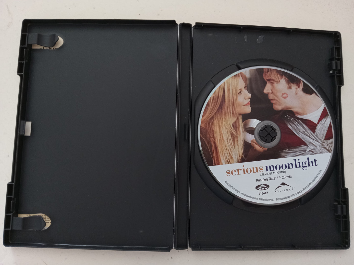 Serious Moonlight, DVD Movie, Widescreen, Not Rated, USED