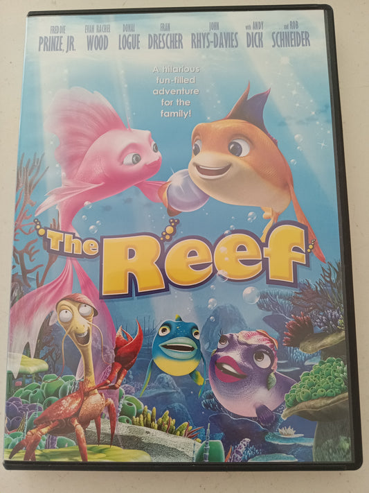 The Reef, Wonderworld Animation DVD Movie, Freddie Prinze Jr. Fullscreen, Rated G, USED