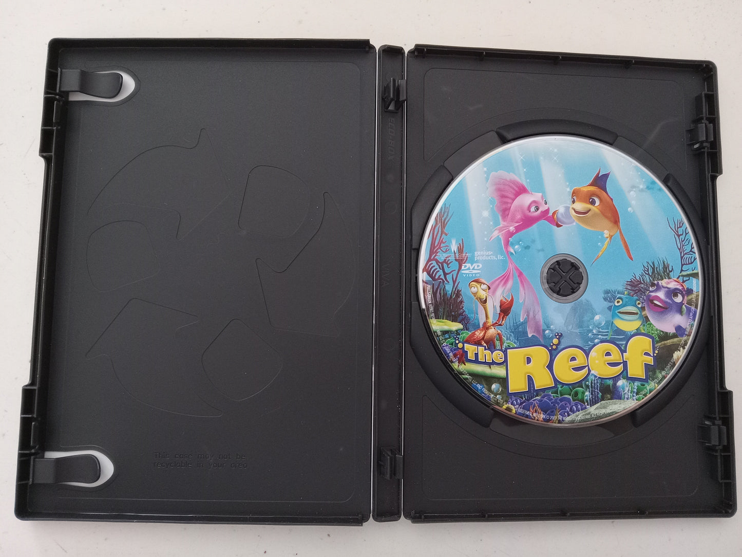 The Reef, Wonderworld Animation DVD Movie, Freddie Prinze Jr. Fullscreen, Rated G, USED