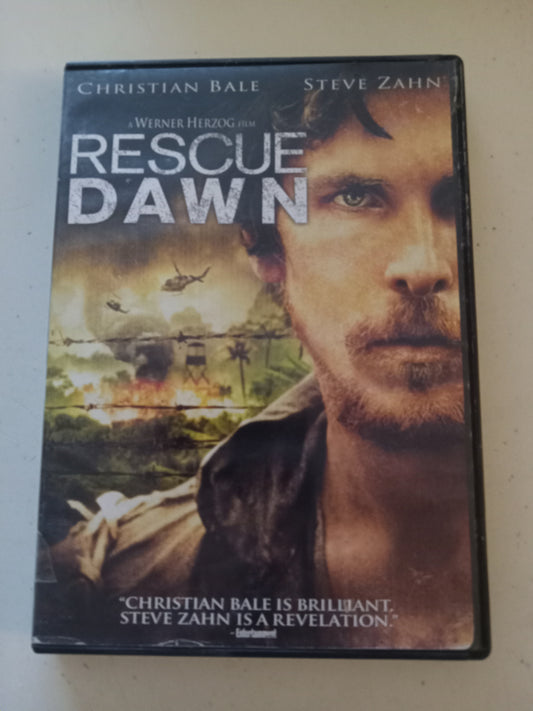 Rescue Dawn, DVD Movie, Widescreen, Rated PG-13, USED