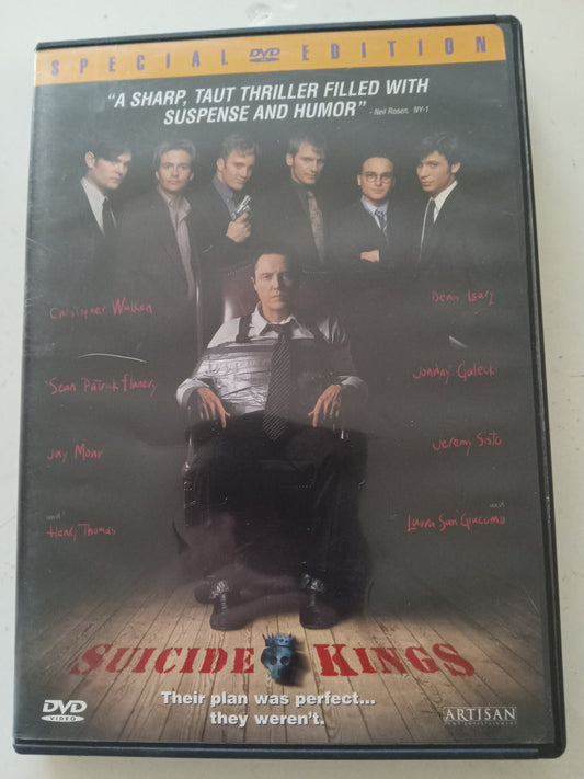 Suicide Kings, DVD Movie, Widescreen, Rated R, USED