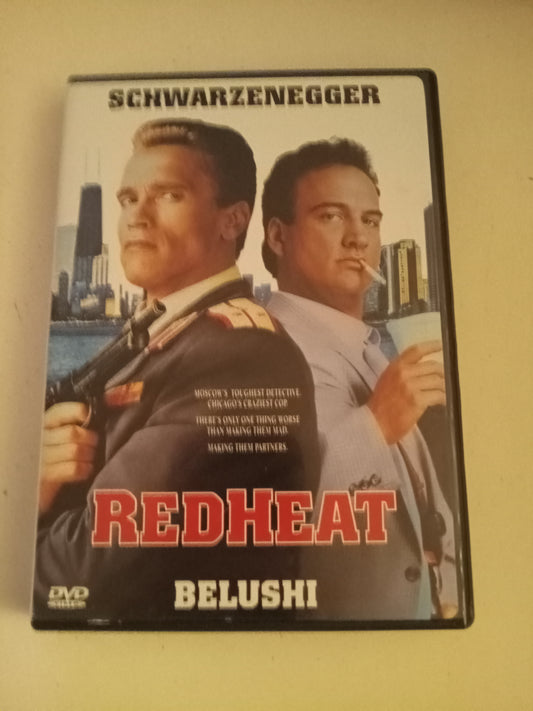 RedHeat Red Heat, DVD Movie, Arnold Schwarzenegger Widescreen, Rated R, USED