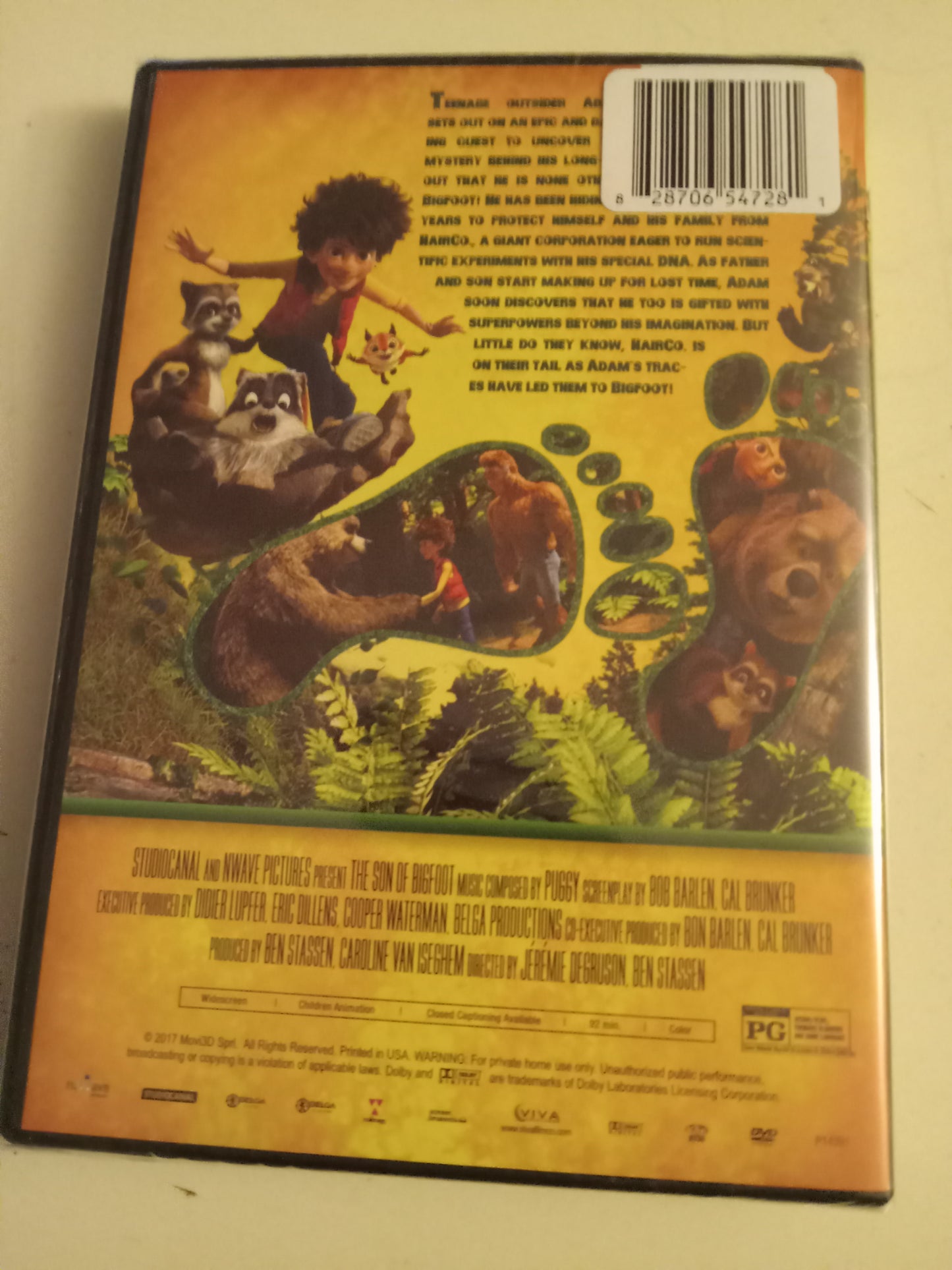 Son Of Bigfoot, Big Foot DVD Movie, Widescreen, Rated PG, NEW