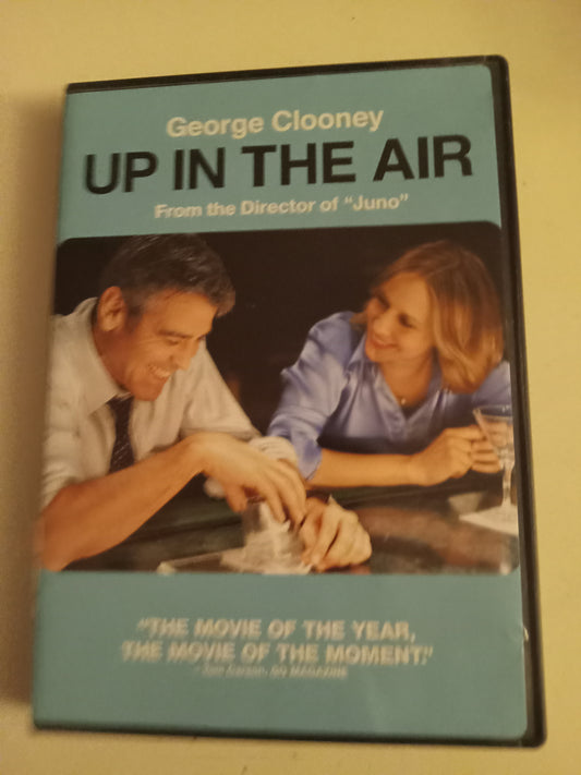 Up In The Air, DVD Movie, George Clooney Widescreen, Rated R, USED