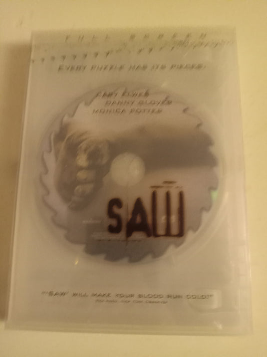 Saw I (1), DVD Movie, Danny Glover, 2004 Fullscreen, Rated R, USED