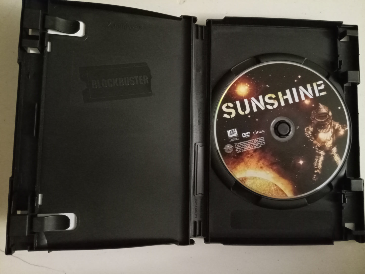 Sunshine, DVD Movie, Widescreen, Rated R, USED