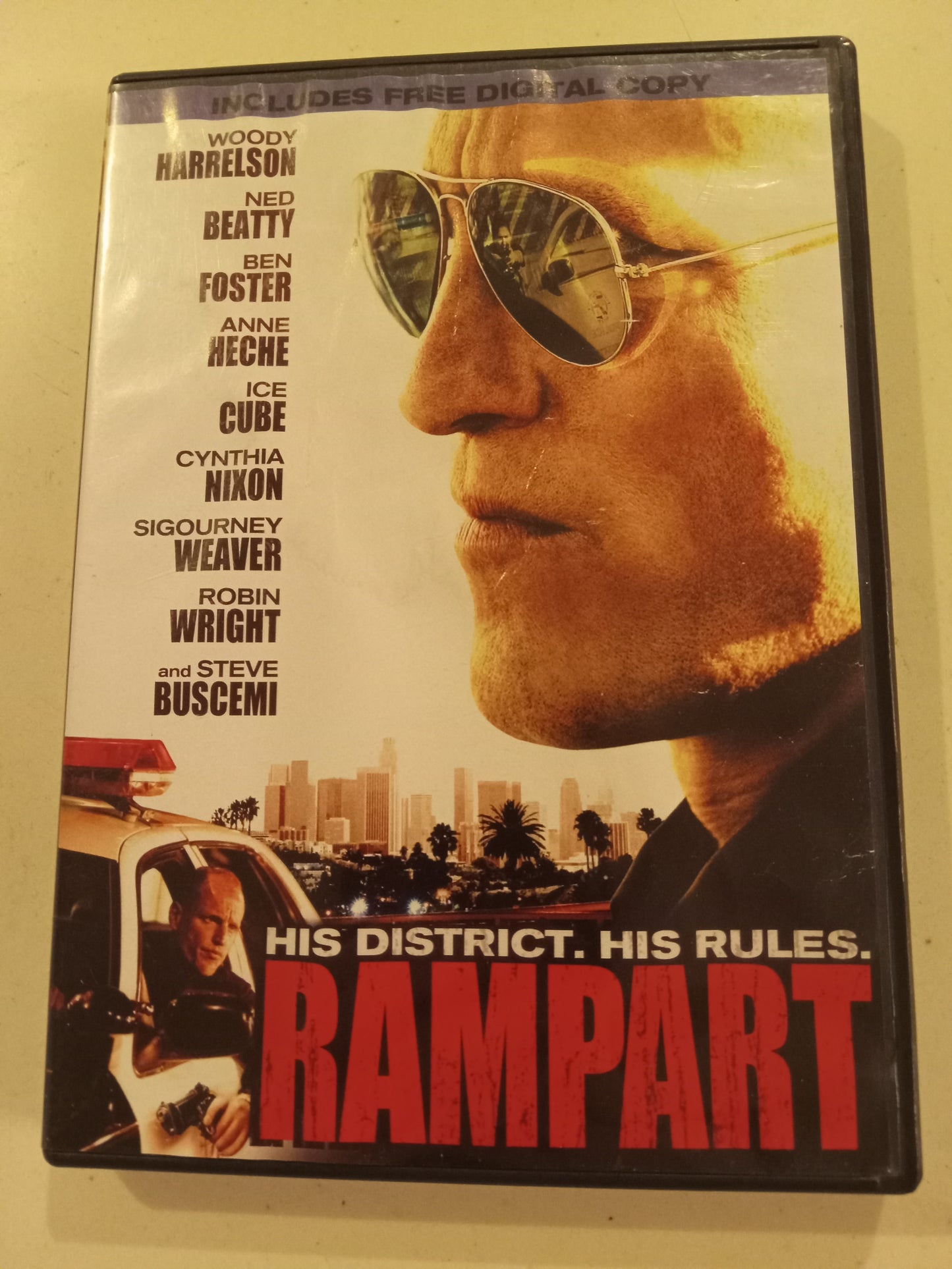 Rampart, DVD Movie, Widescreen, Rated R, USED