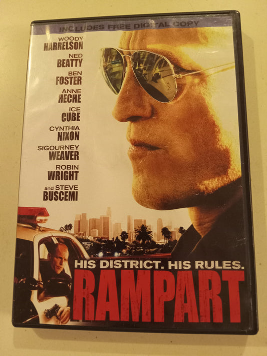 Rampart, DVD Movie, Widescreen, Rated R, USED