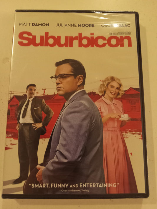 Suburbicon, DVD Movie, Widescreen, Rated R, NEW