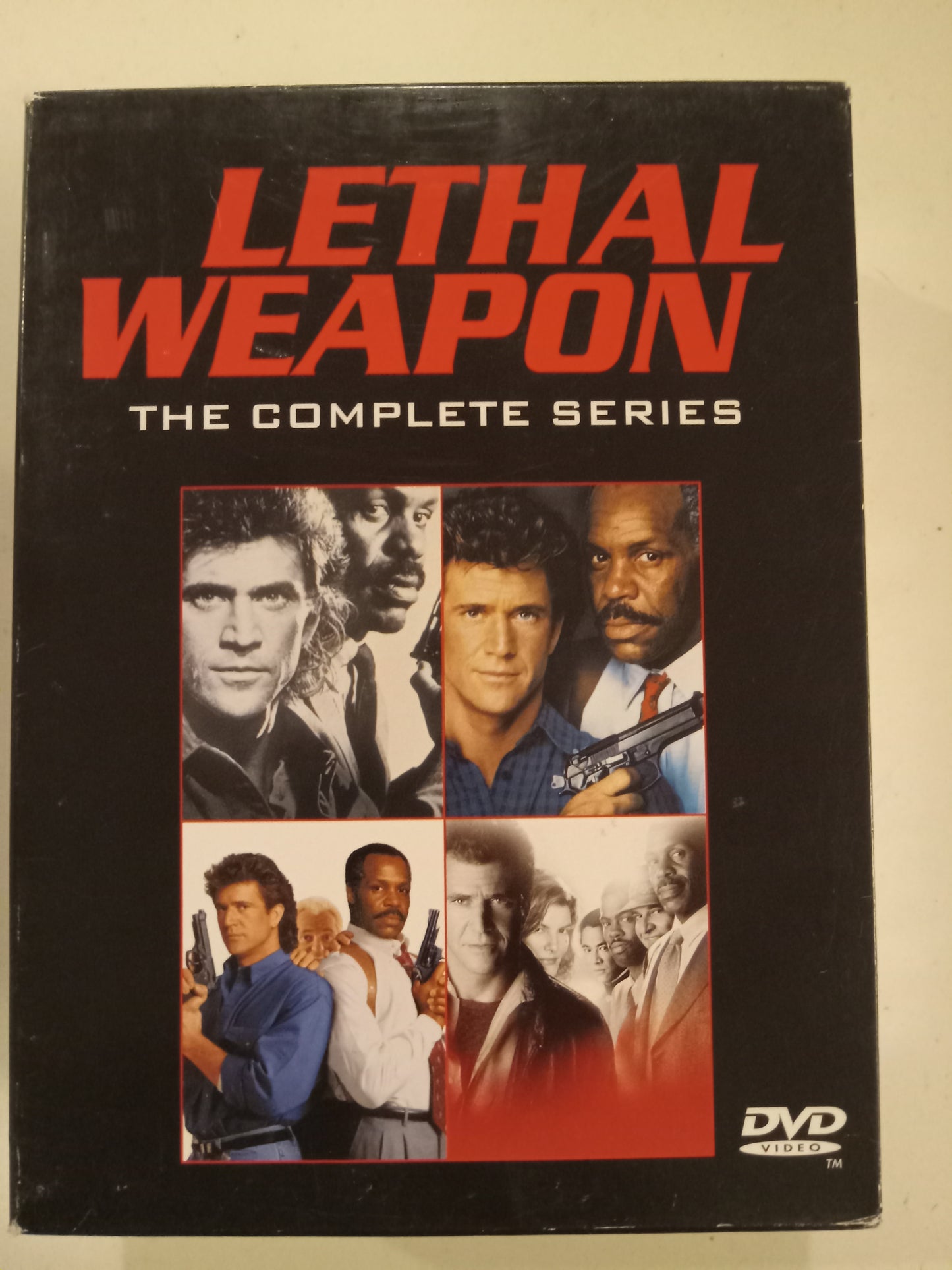 Lethal Weapon 1, 2, 3, 4, 4 Film Favorites, DVD Movies Widescreen, Not Rated/Rated R, USED