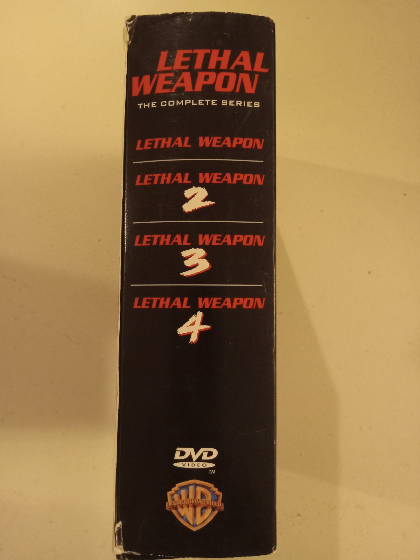 Lethal Weapon 1, 2, 3, 4, 4 Film Favorites, DVD Movies Widescreen, Not Rated/Rated R, USED