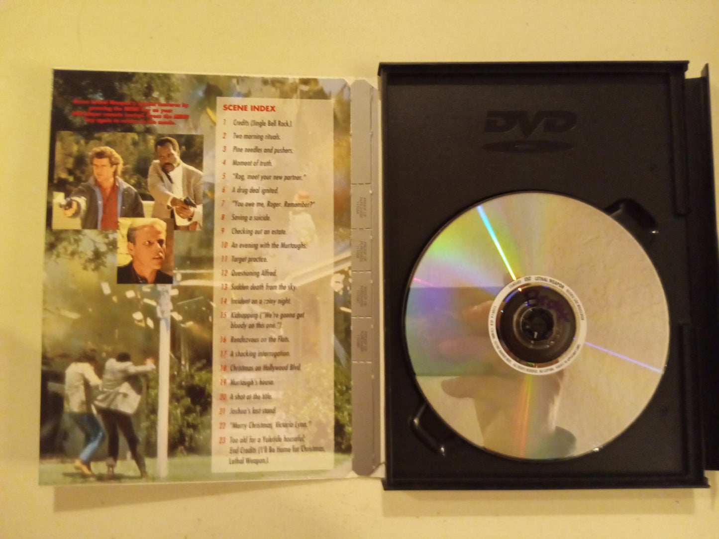 Lethal Weapon 1, 2, 3, 4, 4 Film Favorites, DVD Movies Widescreen, Not Rated/Rated R, USED