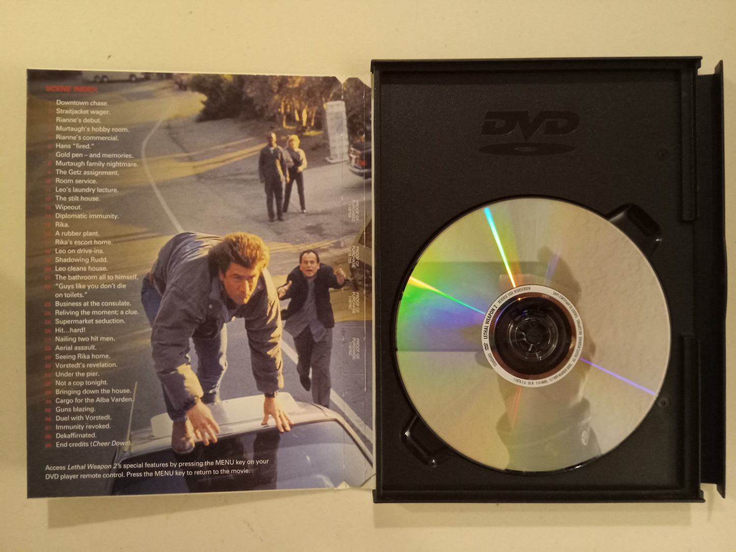 Lethal Weapon 1, 2, 3, 4, 4 Film Favorites, DVD Movies Widescreen, Not Rated/Rated R, USED