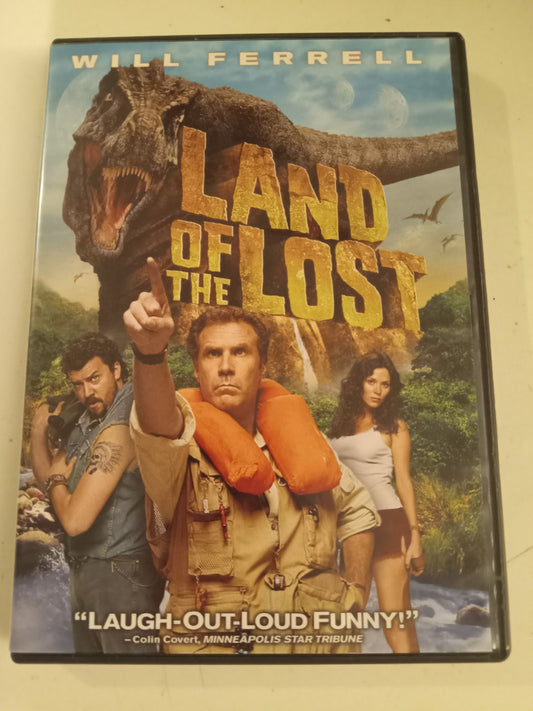 Land Of The Lost, DVD Movie, Will Ferrell Widescreen, Rated PG-13, USED