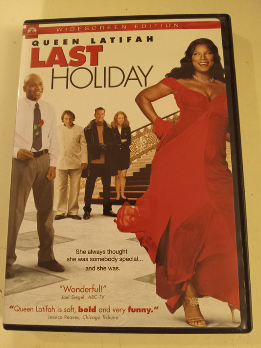 Last Holiday, DVD Movie, Queen Latifah Widescreen, Rated PG-13, USED
