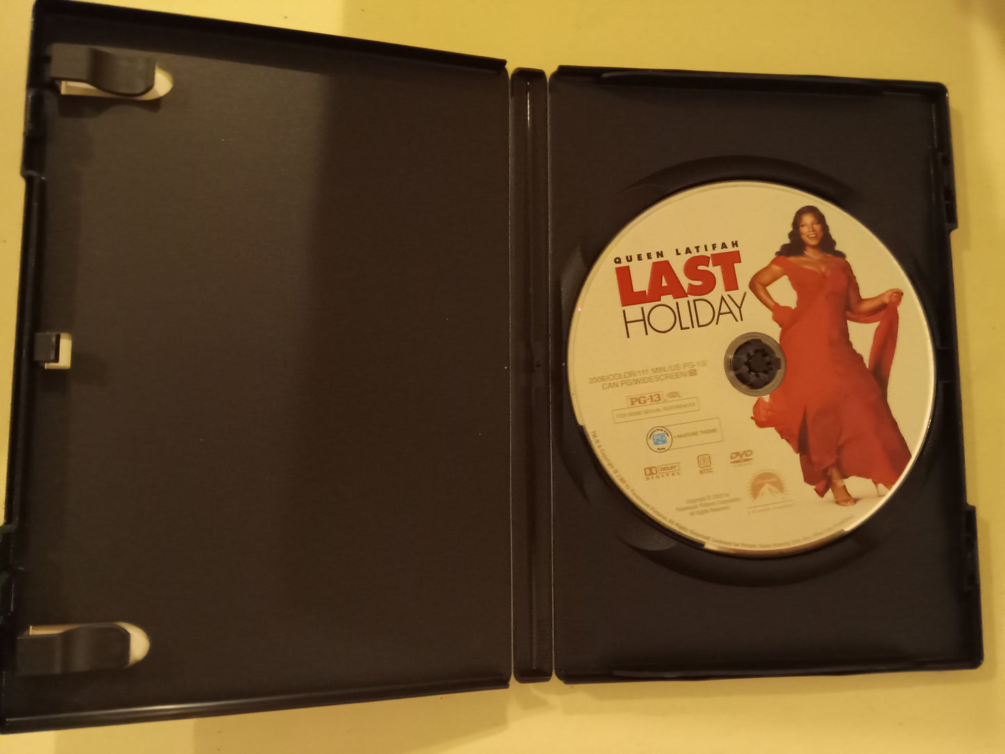 Last Holiday, DVD Movie, Queen Latifah Widescreen, Rated PG-13, USED
