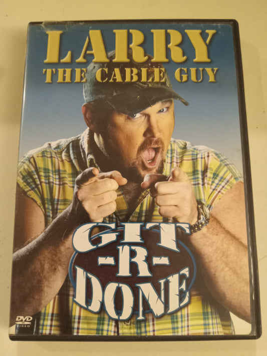Git-R-Done, Larry The Cable Guy, DVD Movie, Widescreen, Not Rated, USED