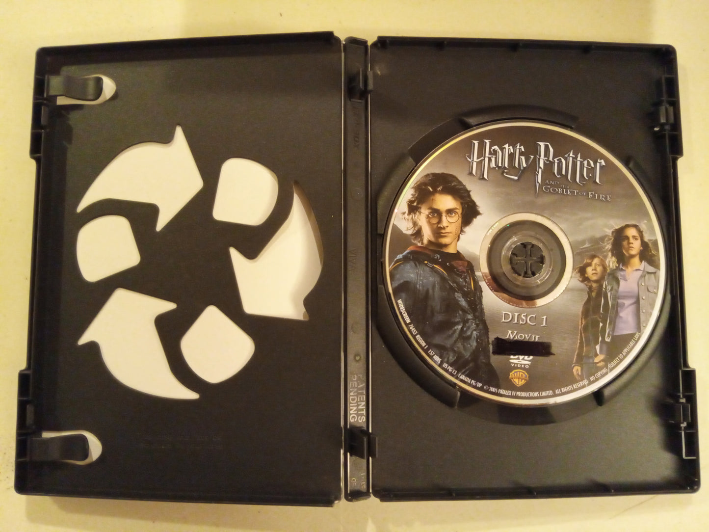 Harry Potter And The Goblet Of Fire, DVD Movie, Widescreen/Fullscreen, Rated PG-13, USED