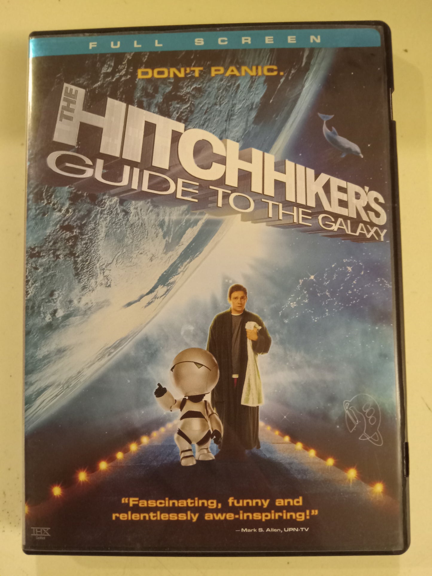 The Hitchhiker's Guide To The Galaxy, DVD Movie, Widescreen/Fullscreen, Rated PG, USED