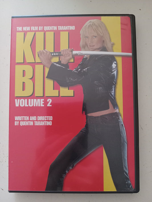 Kill Bill, Volume 2, DVD Movie, Uma Thurman Widescreen, Rated R, USED